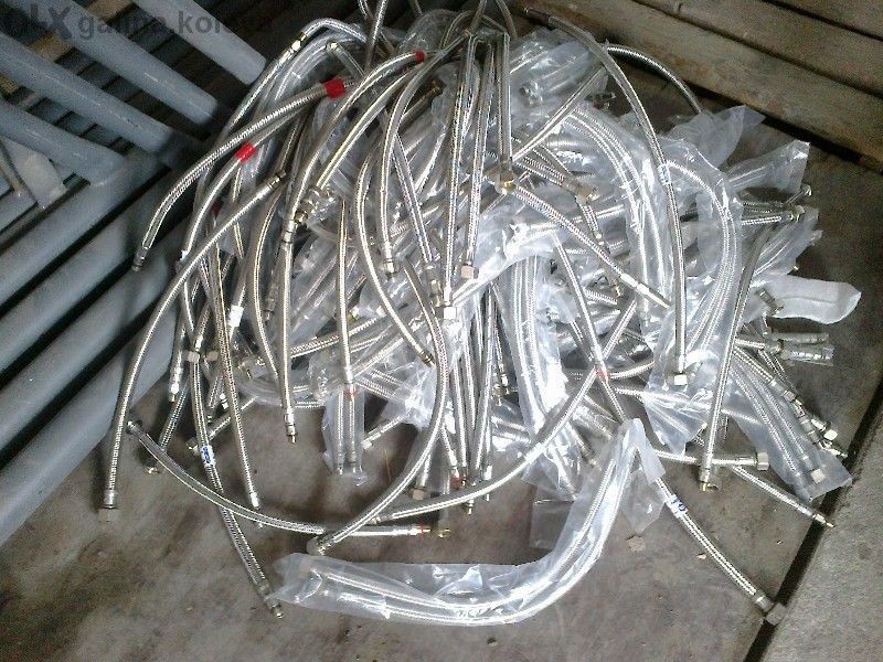 Меки връзки за стоящ смесител