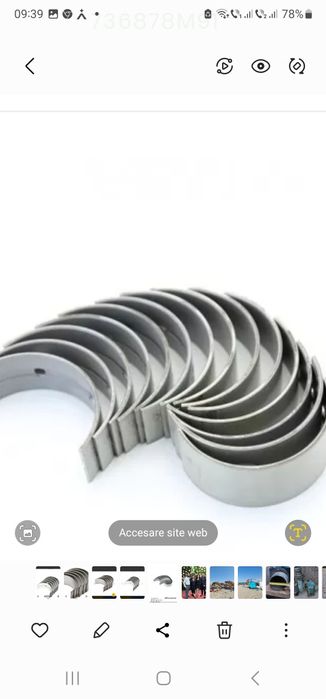 Cuzineti biela palier  st r1.r2.r3 UTILAJE agricole

FIAT

TRACTOR

Se