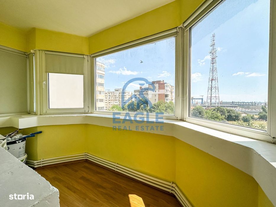Gara - 3 Camere Petfriendly decomandat cu balcon si vedere spre port