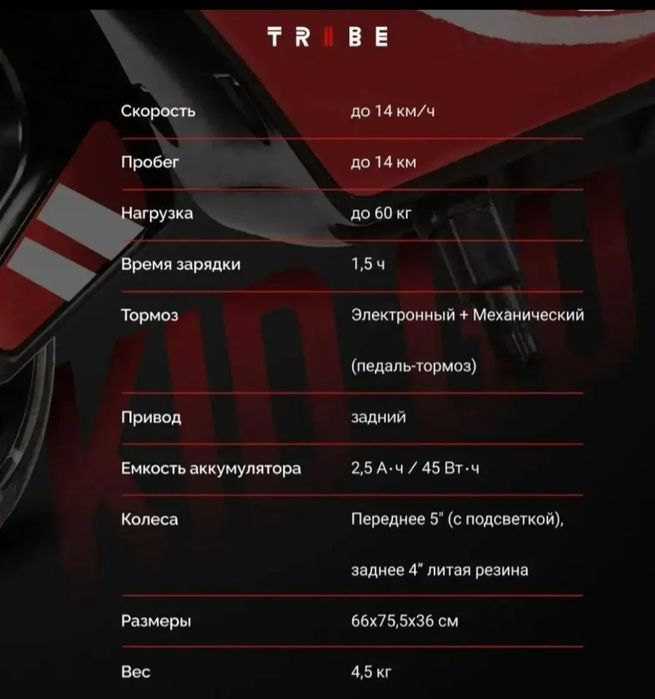 Продам детский электрический самокат