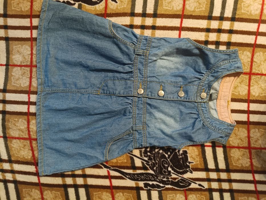 Джинсовый сарафан Zara