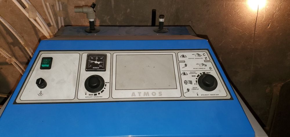 Стоманен пиролизен котел на дърва Atmos DC 25 S