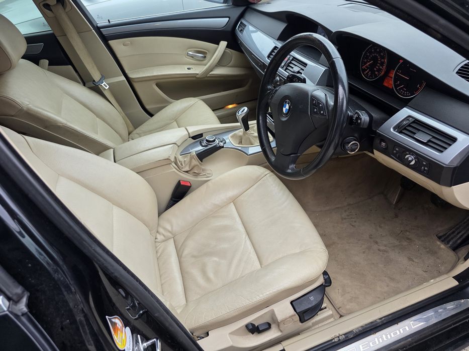 Dezmembrez BMW E60 520D 177Cp Black Saphire N47D20A