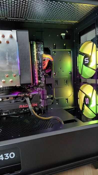 Pc gaming nou Ryzen 7 5700X/Rx 6600/16gb ram Gta V Fortnite Cs 2