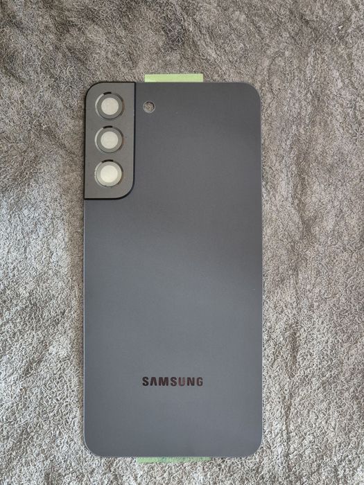 Capac sticla Black samsung s22 plus