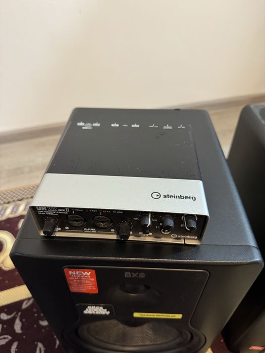 Колонки Мониторные m audio hs8 steinberg