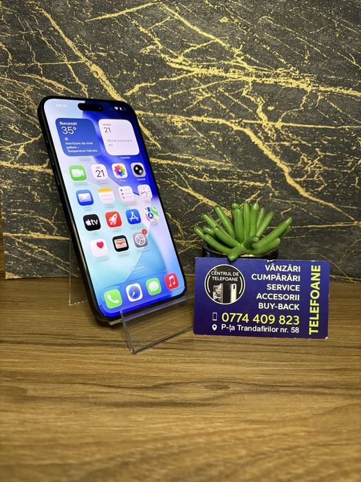 Iphone 15 Pro Max 256 Gb / Garantie 2 ani Centrul de Telefoane / Rate