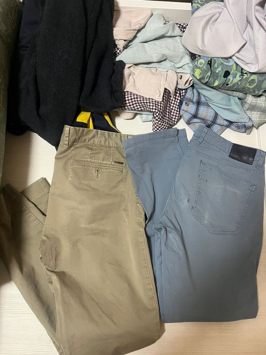 Мужская одежда много