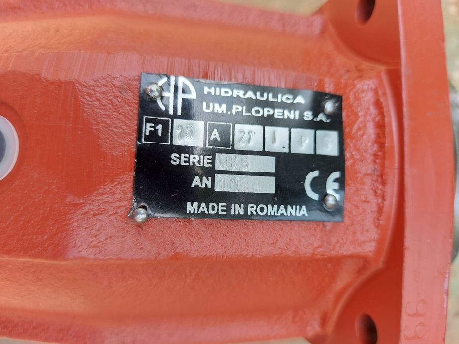 Hidromotor F125 pe pana