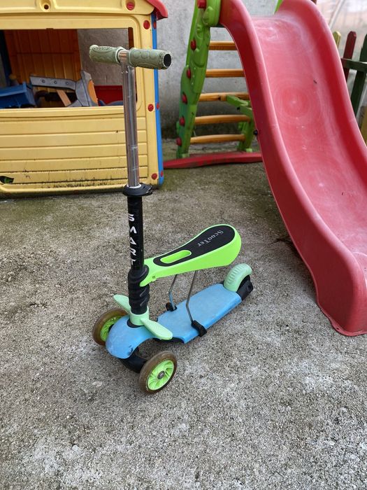 Детска триколка, тротинетка и колело