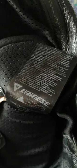Pantaloni moto  din piele ‎Dainese, negri unisex
