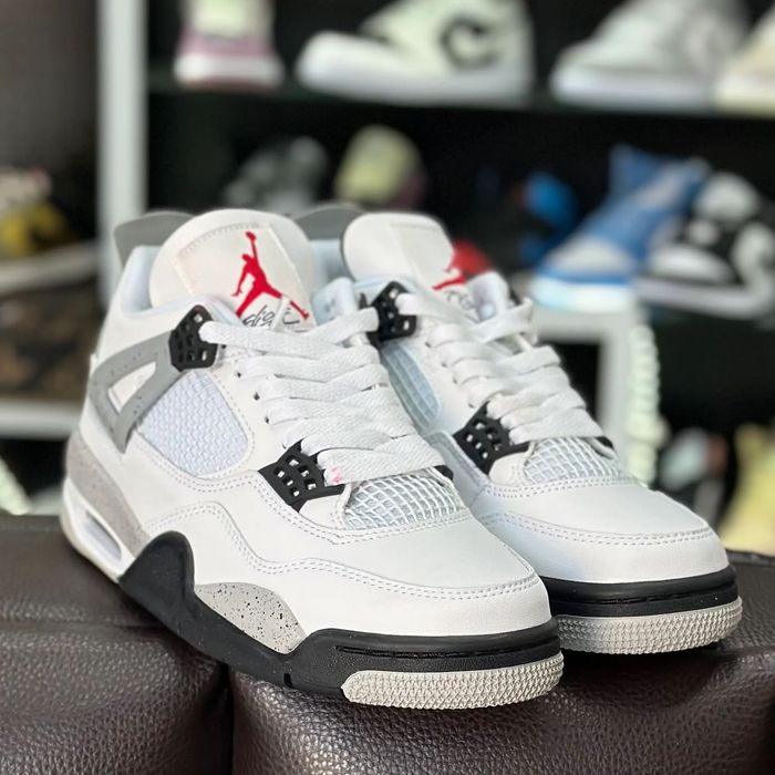 !НОВИ! Jordan 4 Retro | White Cement | + КУТИЯ