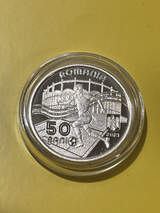 Moneda comemorativa mint condition euro 2020 50 bani