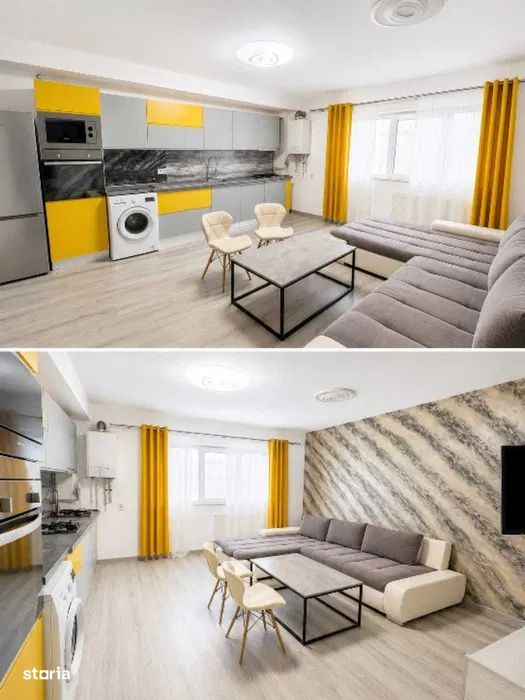 Apartament de vanzare 2 camere 54mp terasa 22 mp zona Floresti Vivo — fotografia 1