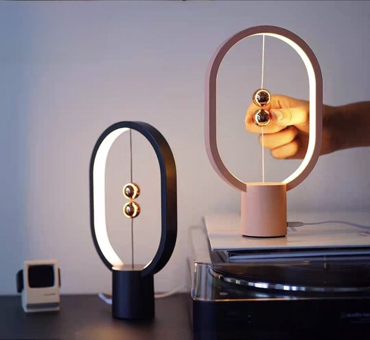 LED ночник с магнитным выключателем. Дизайнерская лампа
