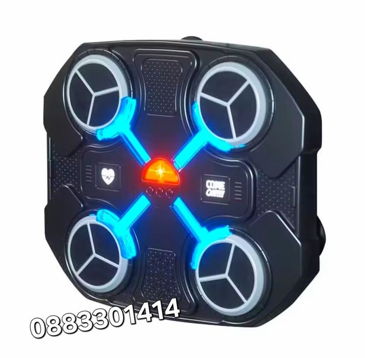 Бокс машина Боксова игра с музика, светлини + ръкавици