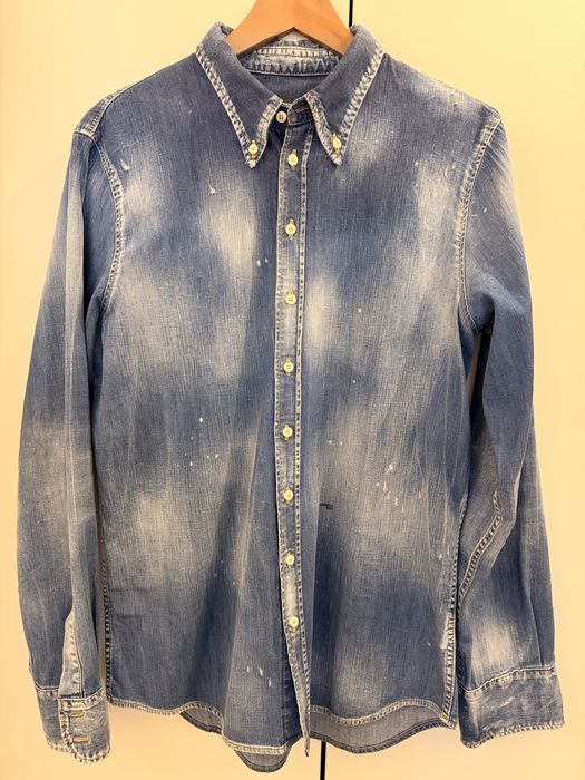 Дънкова риза DSQUARED2 размер 50