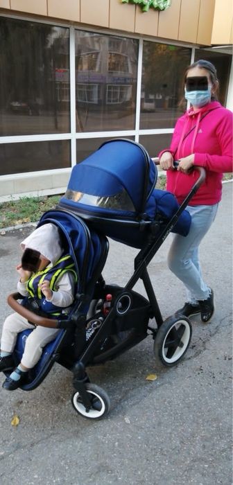 Коляска для двойни