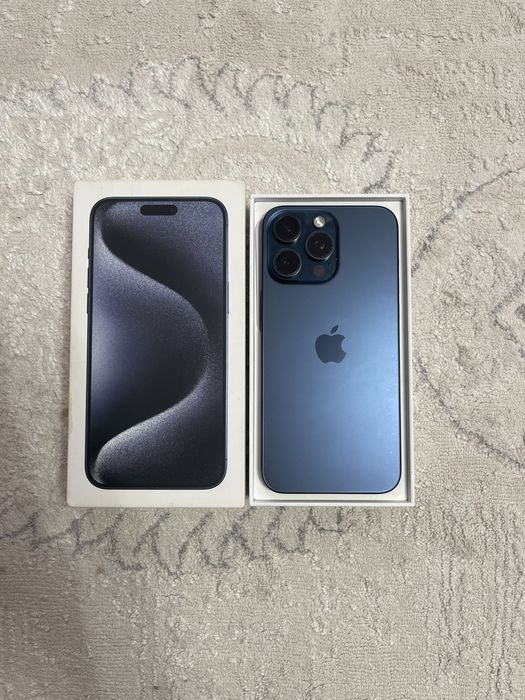 iPhone 15 Pro Titanium.