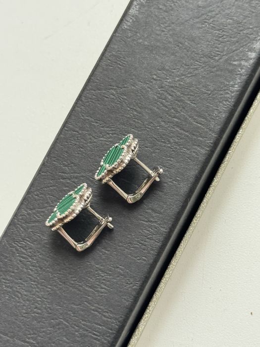 Серьги  ван клиф Серебро!