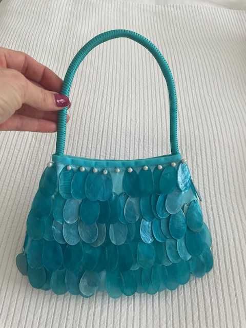 Дамска чанта ръчна изработка за коктейл/събитие