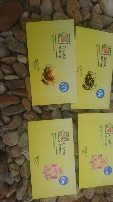Timbre crypto stamp: 2katze, 2rhino Oradea • OLX.ro