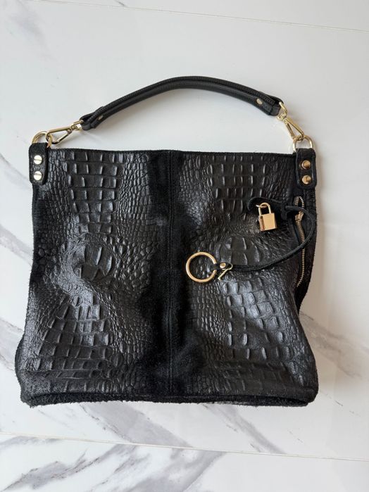 Дамска чанта от естествена кожа