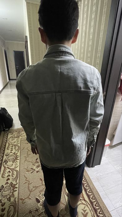 рубашка джинсовая