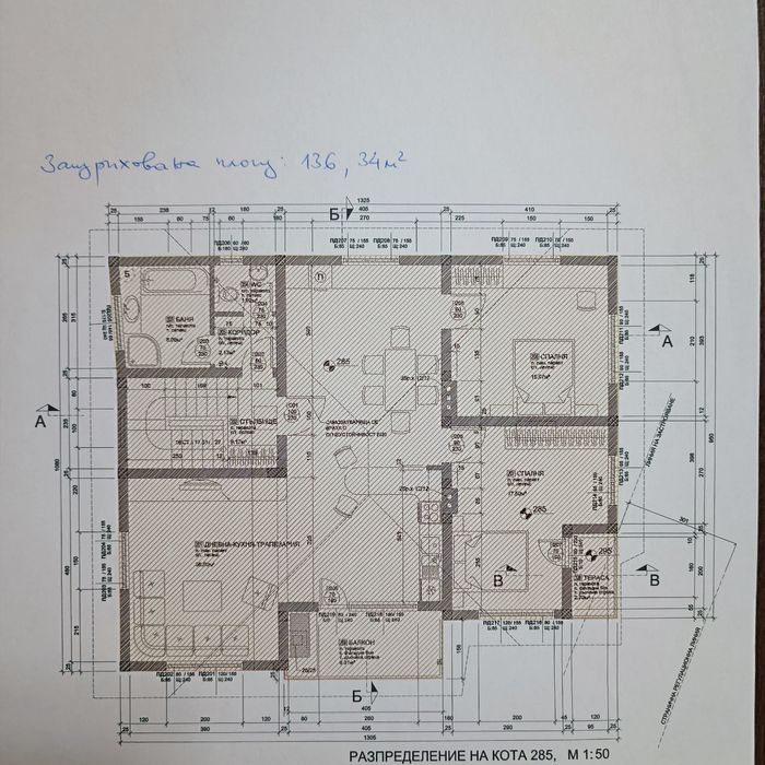 Етаж под наем  идеален център