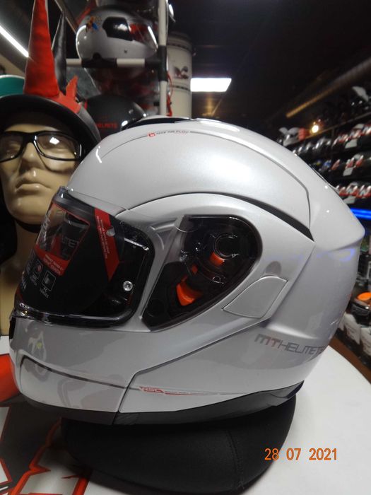 каска MT Helmets каска ATOM SV модуларна мото каска тъмни очила