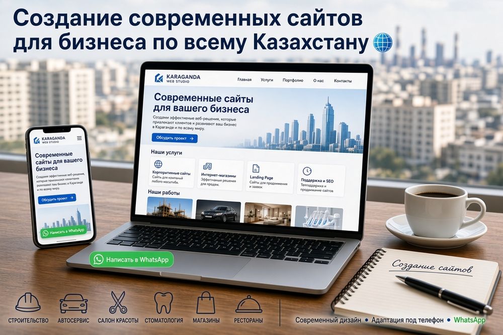 Создание сайтов для бизнеса | Сайт-визитка, каталог, лендинг