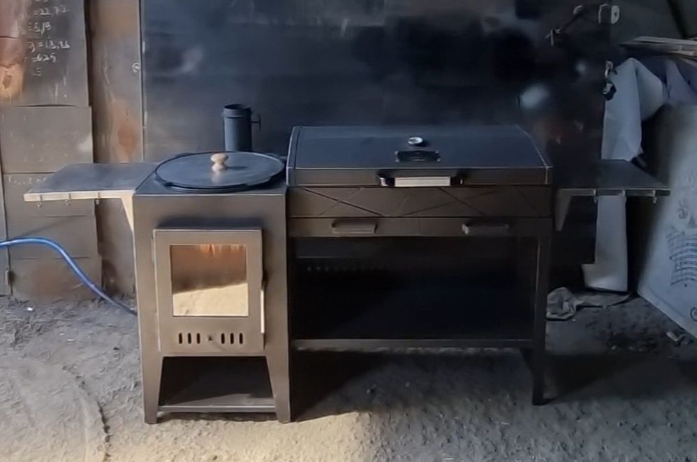 Мангал-очаг-гриль  PRO-022, учаг, кура