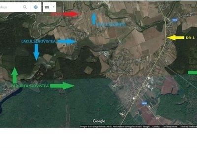 Vând teren construibil în Piscu ( Ciolpani)