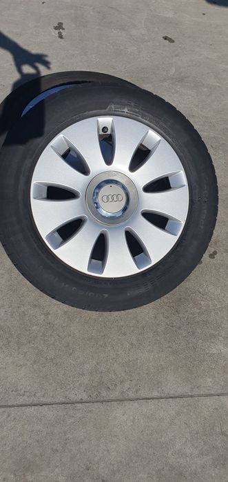 Roată rezervă originală audi A6, R16