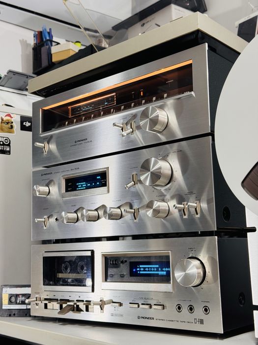 Linie PIONEER BLUE - amplificator,tuner,deck ,pick-up,Magnetofon-10/10