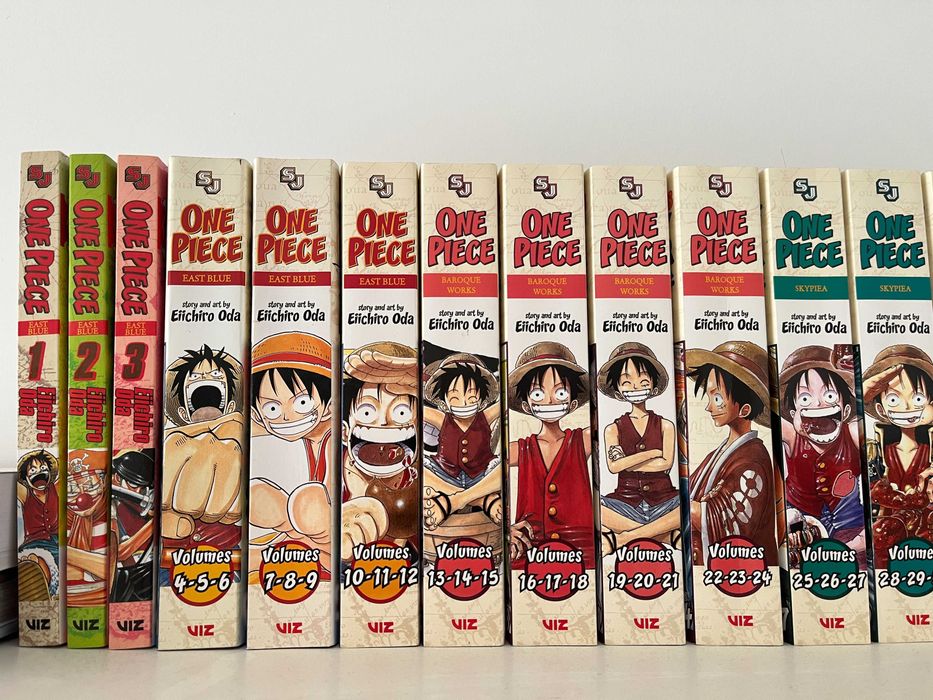 One Piece manga vol. 1–39
