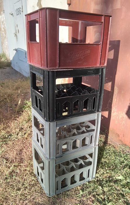 Ящики пластиковые для бутылок б/у