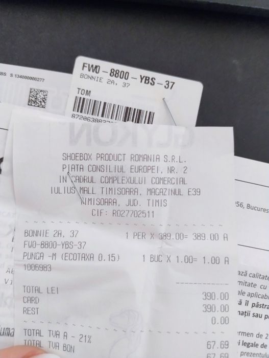 Sneakers Tommy Hilfiger piele,150 lei