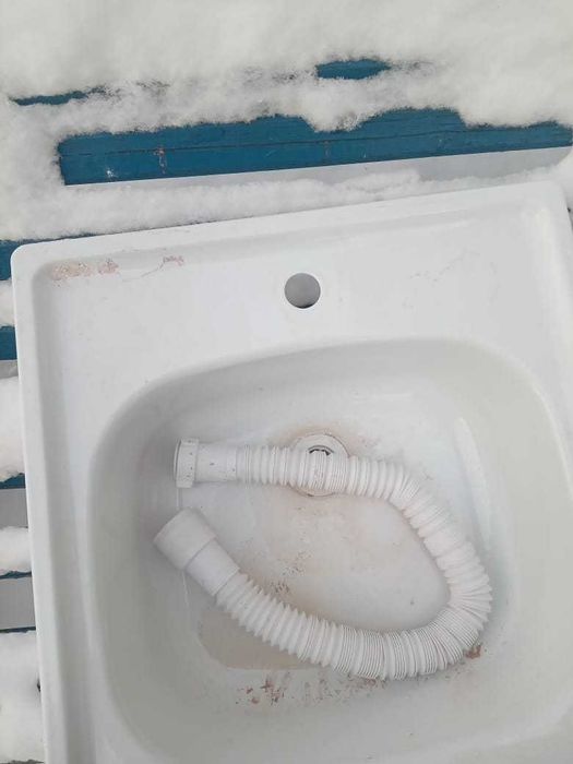 раковина металлическая новая