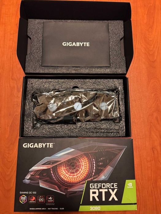 Gigabyte RTX 3080 Gaming OC 10GB – Кутия, Фактура, Студено помещение