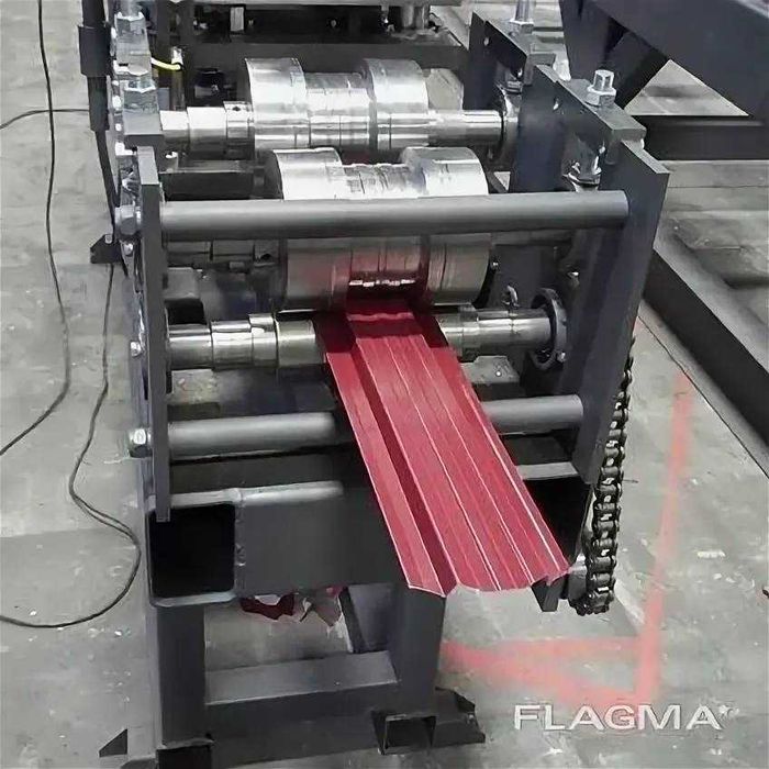 Прокатные станки из рулона. Профнастил, металлочерепица, штакетник