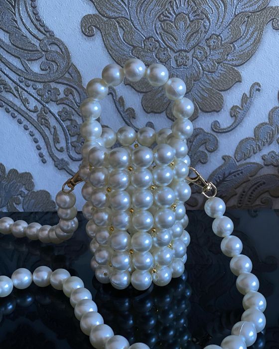 сумка из бусин ручная работа