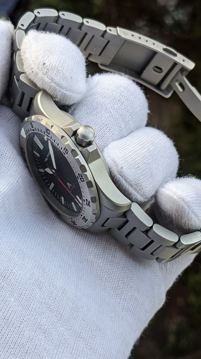 Като нов Militado 39mm Dive Watch Sapphire Crystal 200M Swiss Luminous