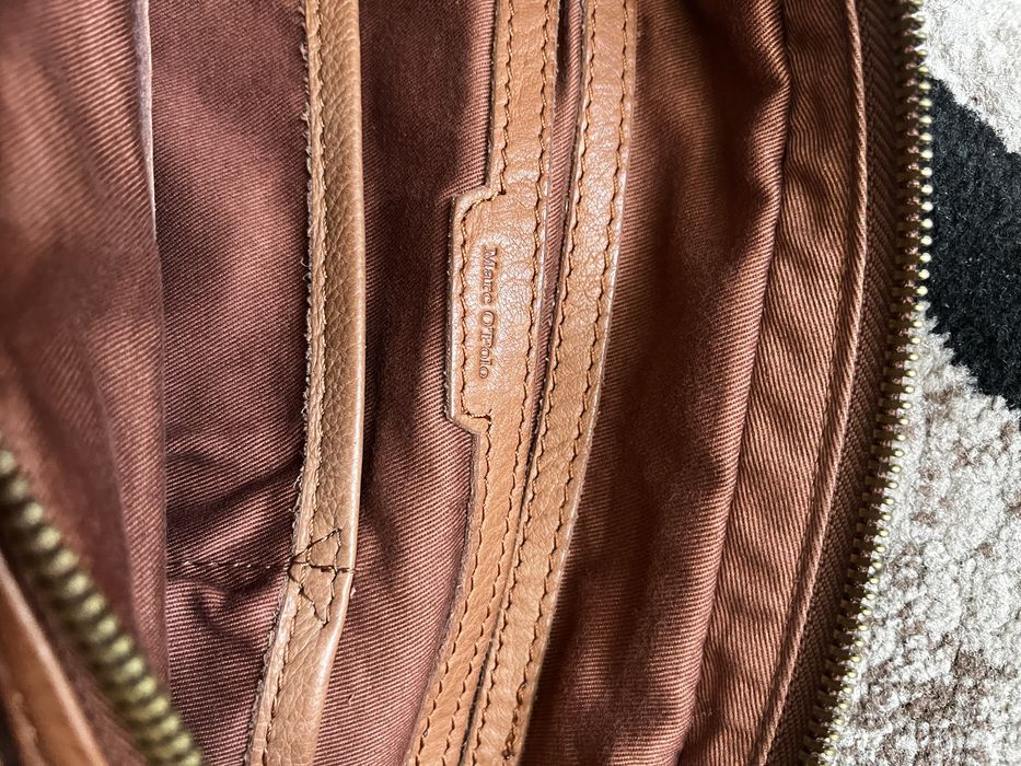 Marc O’Polo кожена дамска чанта