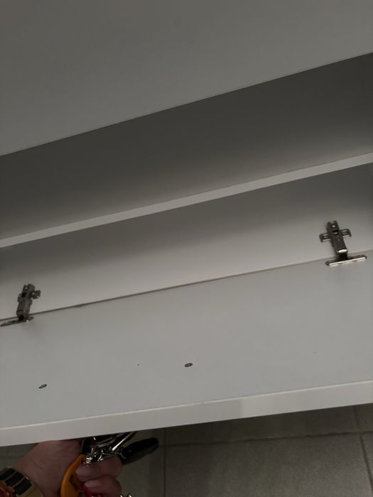 Шкаф за обувки-бял