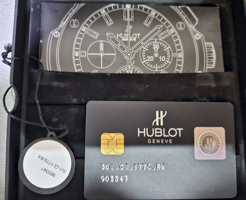 Hublot Big Bang Black Magic Ceramic Full Set