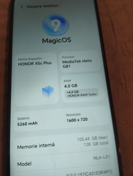 Honor X5c Plus impecabil