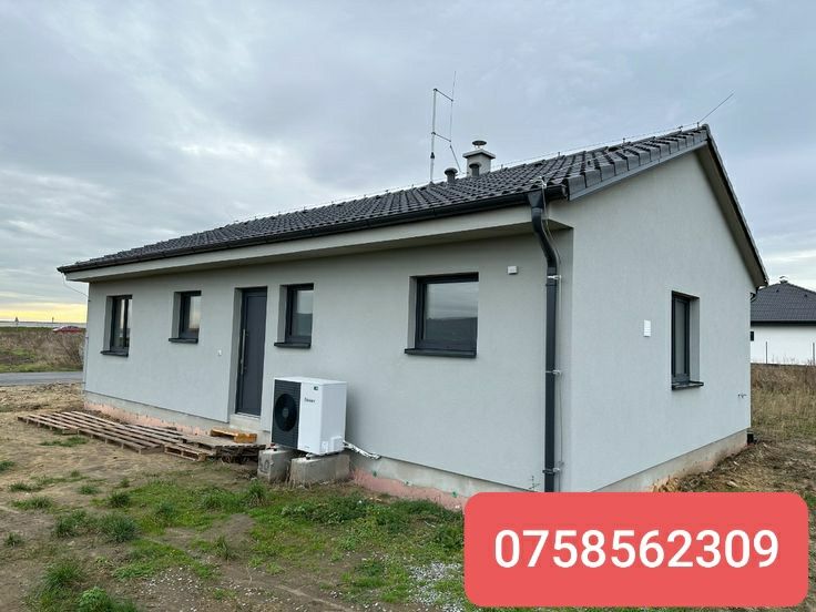 Vand case pe structura metalica din panouri termoizolante