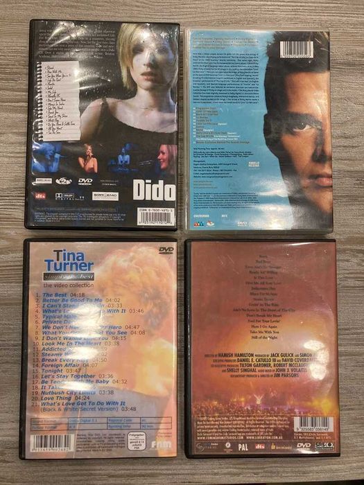 Оригинални DVD дискове с филми и музика