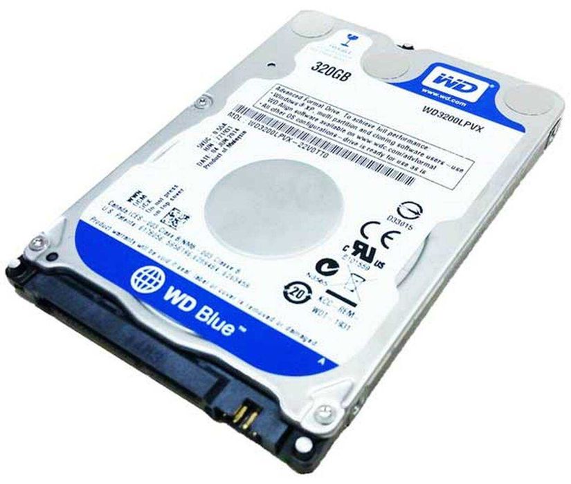 Seagate WD3200BPVT Sata II (3 Гбит/c), 2.5"/ HDD 320Gb 5400rpm/ 8Mb
